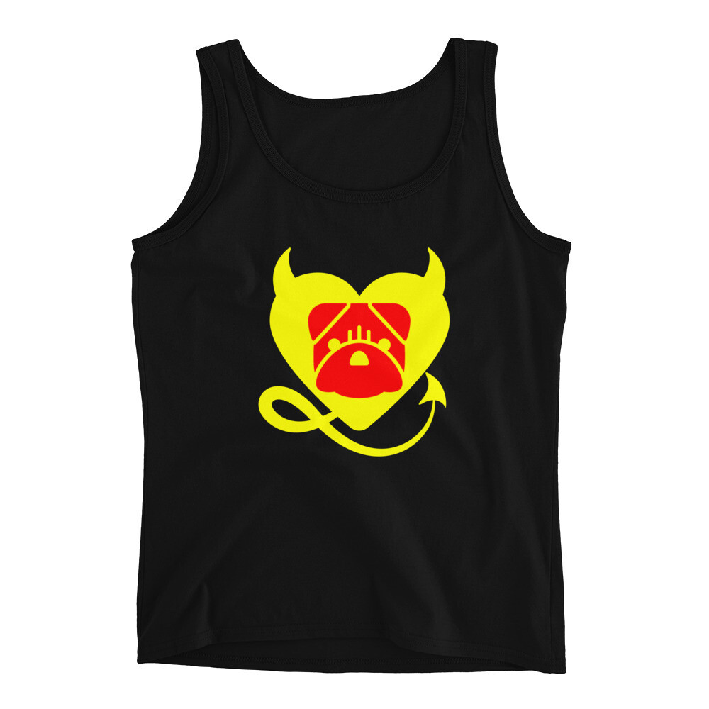 Ladies' BULLYCRUSH (HANDSOME DEVIL) Tank, Color: Black, Size: S