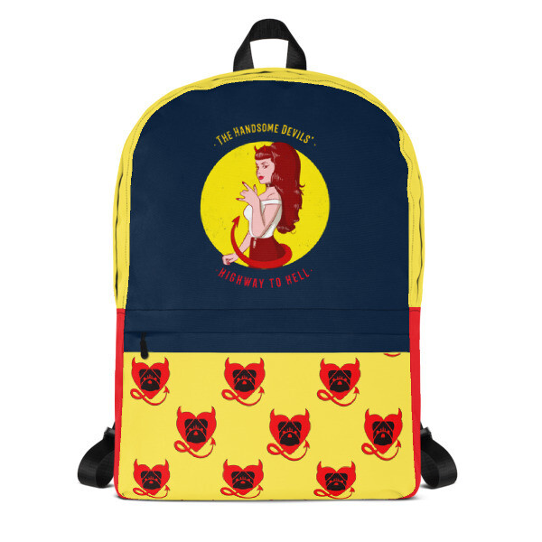 BULLYCRUSH "HANDSOME DEVIL" WATER-RESISTANT Backpack
