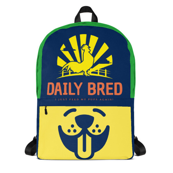 DAILYBRED (CHEW TOY) WATER-RESISTANT Backpack