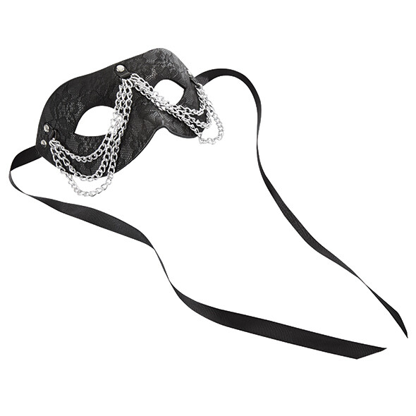 GROXXX Blindfold Chained Lace (Black)