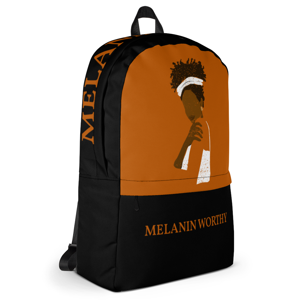 MELANIN WORTHY (YAM/BLACK) SISTER COMPANY Backpack