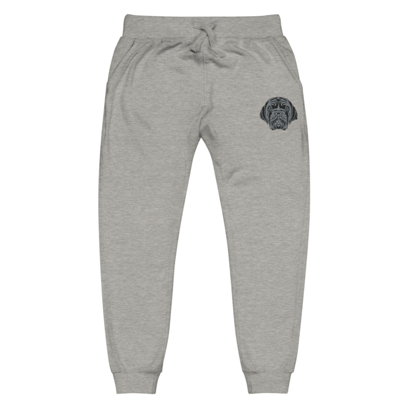 LA LINEA NEGRA (BLACK) Unisex fleece sweatpants (CARBON GREY)