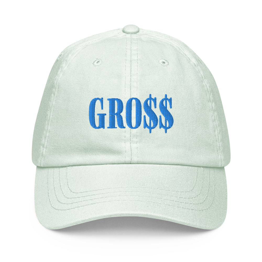 GRO$$ (BAE BLUE) Pastel baseball hat (PASTEL MINT GREEN)