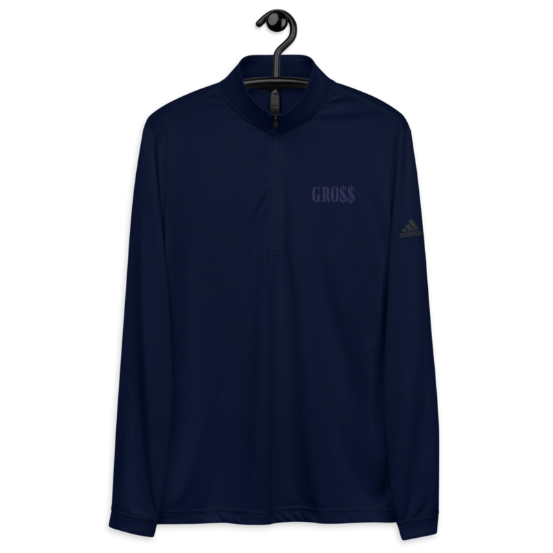 GRO$$ (NAVY BLUE) Quarter zip pullover (COLLEGIATE NAVY BLUE)