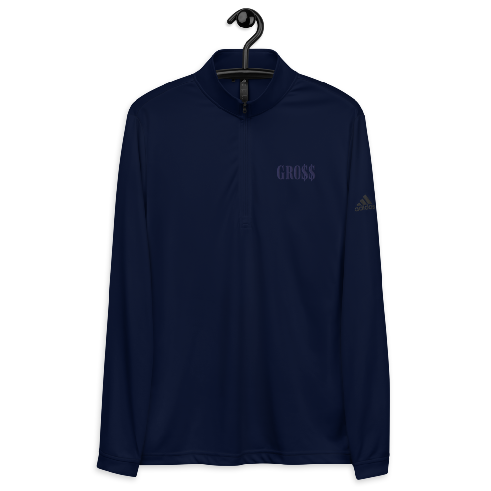 GRO$$ (NAVY BLUE) Quarter zip pullover (COLLEGIATE NAVY BLUE)
