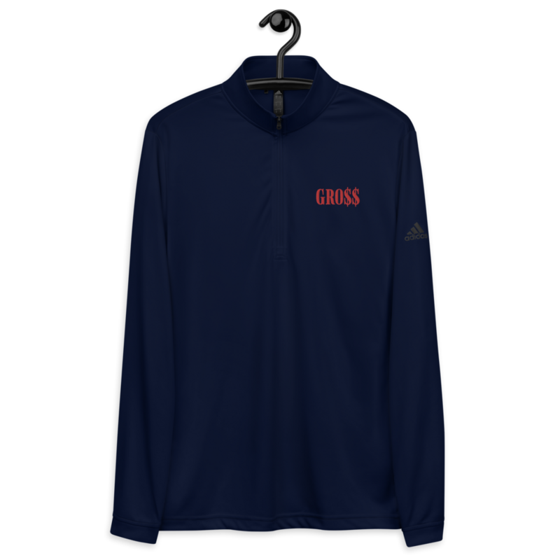 GR0$$ (RED) Quarter zip pullover (COLLEGIATE NAVY BLUE)