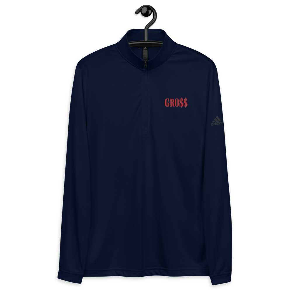 GR0$$ (RED) Quarter zip pullover (COLLEGIATE NAVY BLUE)