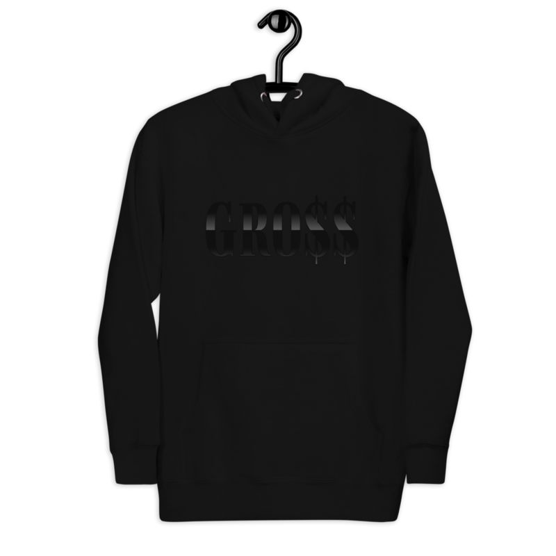 GRO$$ (BLACK) Unisex Hoodie (BLACK)