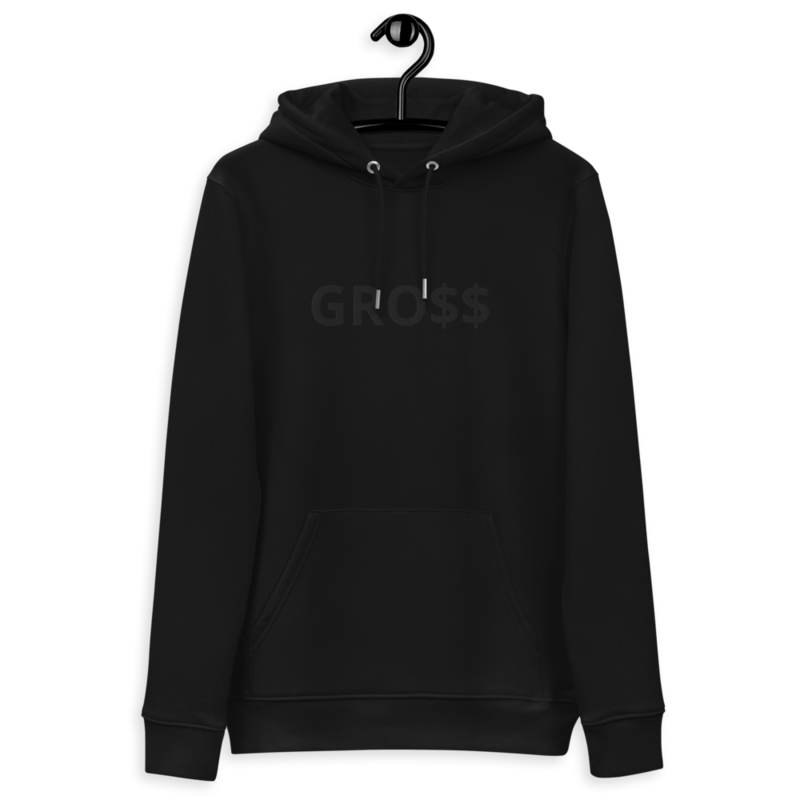 GRO$$ (BLACK) Unisex essential eco hoodie (BLACK)