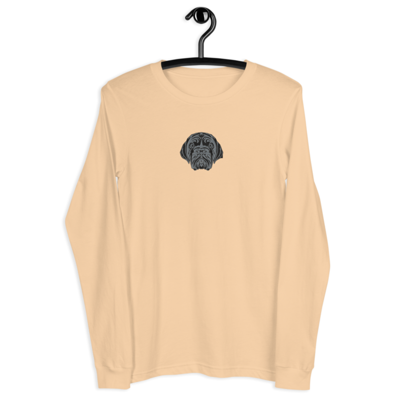 LA LINEA NEGRA (BLACK) Unisex Long Sleeve Tee (SAND DUNE)