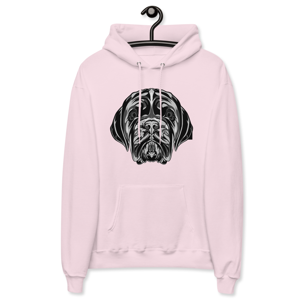 LA LINEA NEGRA (BLACK)/GRO$$ (BLACK) Unisex fleece hoodie (PALE PINK)