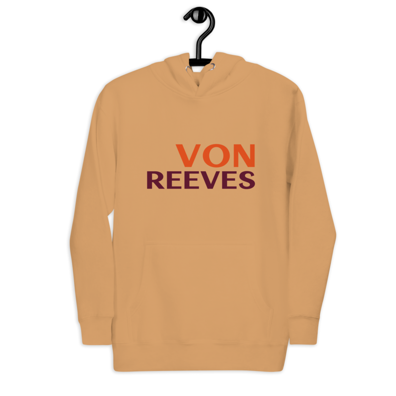 VON REEVES Unisex Hoodie (KHAKI)