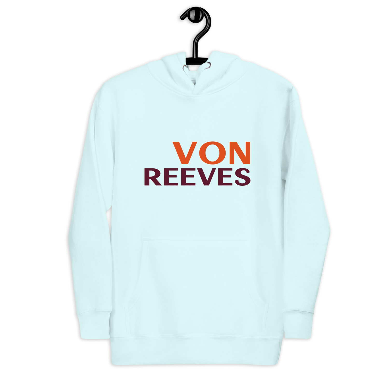 VON REEVES Unisex Hoodie (SKY BLUE)