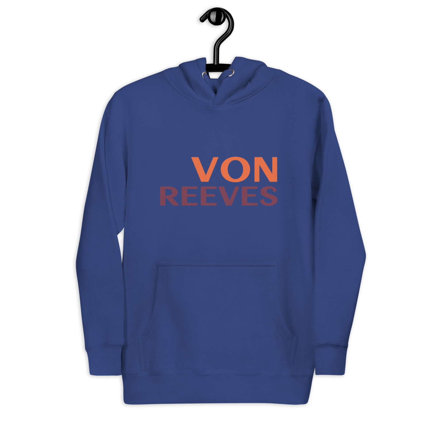 VON REEVES Unisex Hoodie (TEAM ROYAL BLUE)