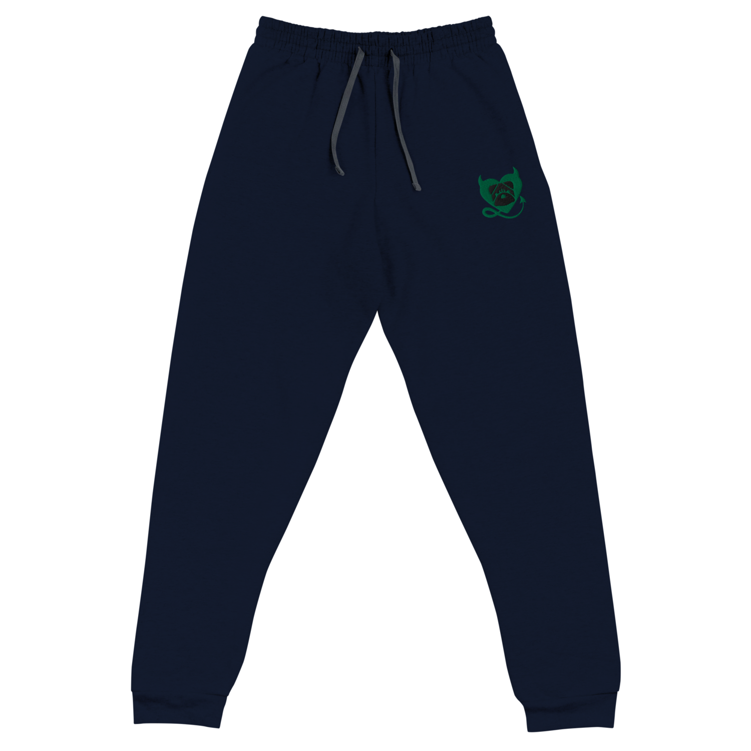 BULLYCRUSH (GREEN/BLACK) Unisex Joggers, Color: J. Navy, Size: S
