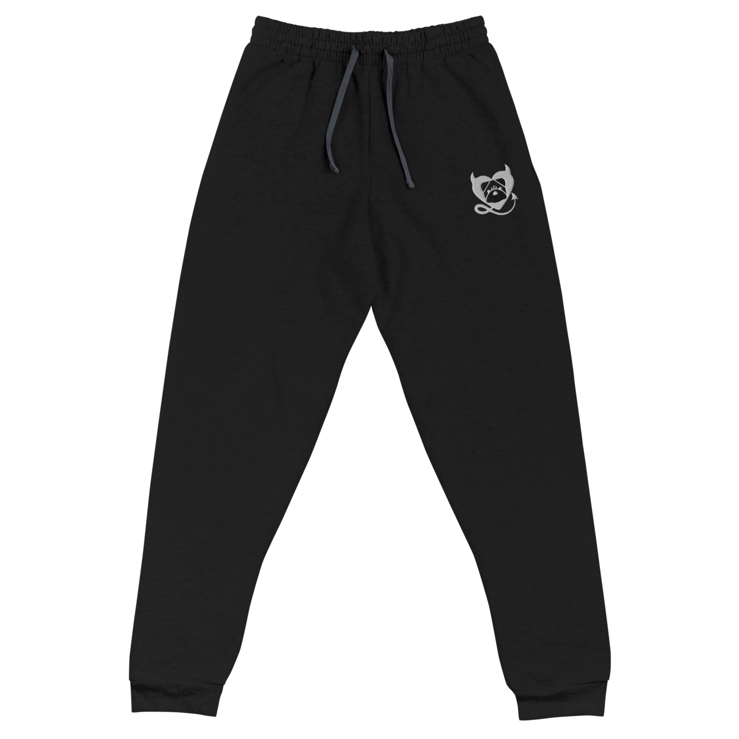 BULLYCRUSH (WHITE/BLACK) Unisex Joggers