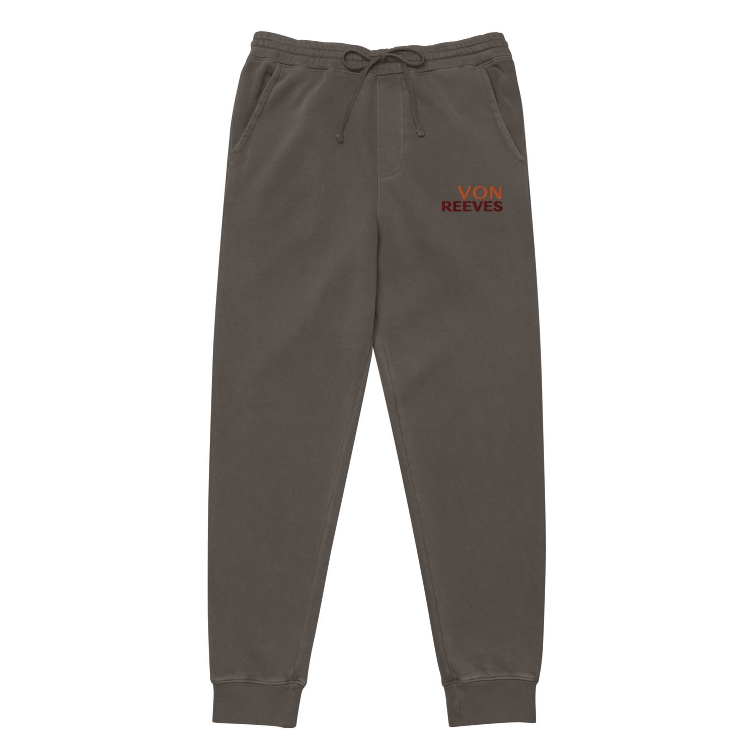 W. REEVES/VON REEVES Unisex pigment-dyed sweatpants