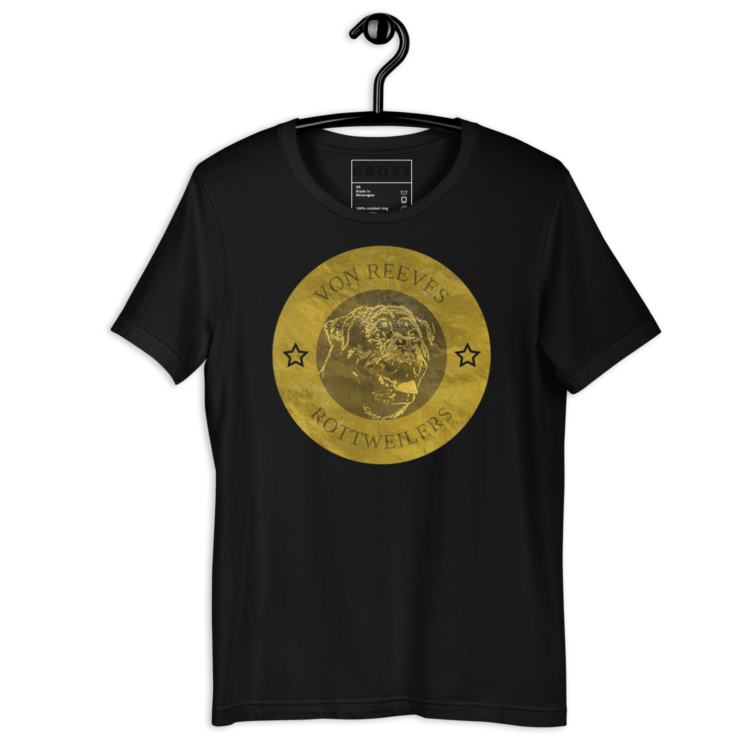 W. REEVES COIN OF THOR Unisex t-shirt, Color: Black, Size: XS