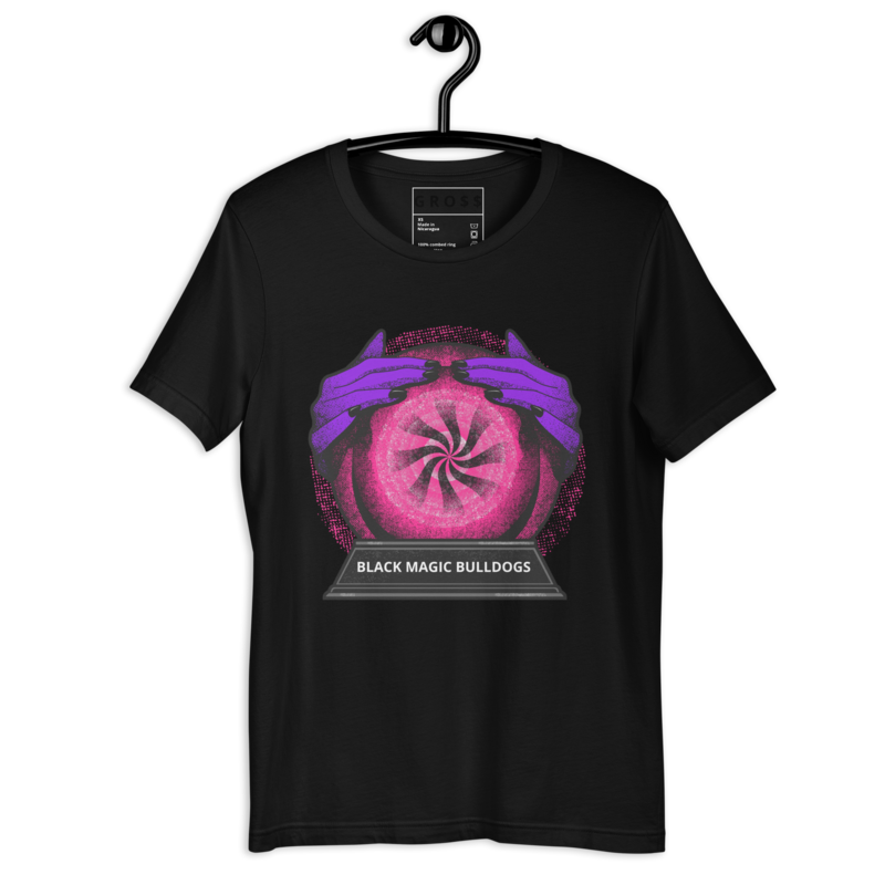 BLACK MAGIC BULLDOGS Unisex t-shirt