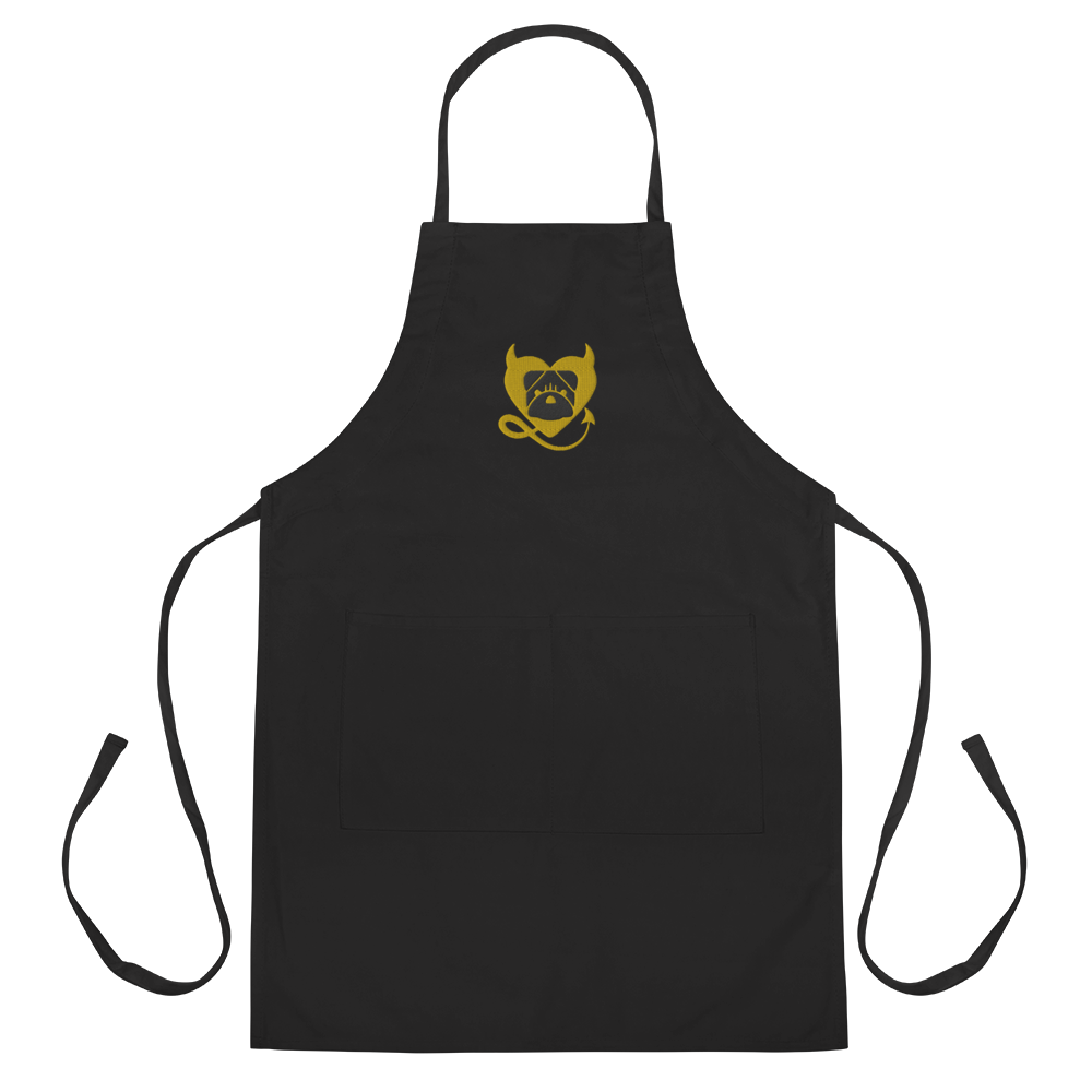 BULLYCRUSH (YELLOW/BLACK) PREMIUM Embroidered Apron