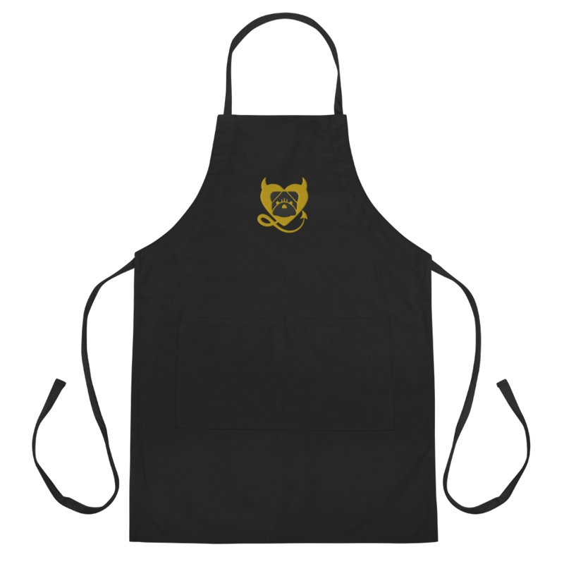 BULLYCRUSH (YELLOW/BLACK) PREMIUM Embroidered Apron