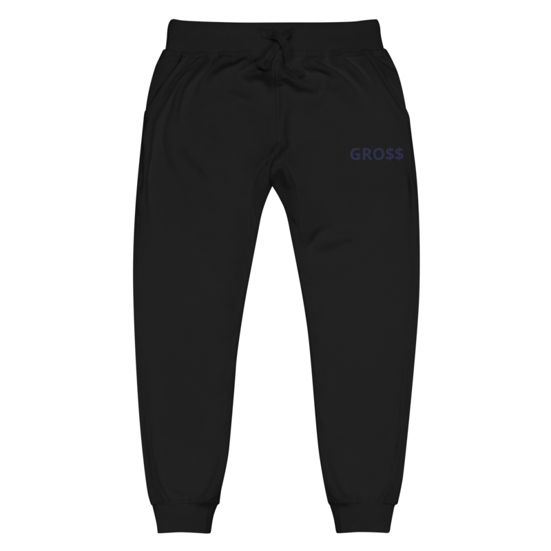 GRO$$ CLASSIC (NAVY BLUE) Unisex fleece sweatpants