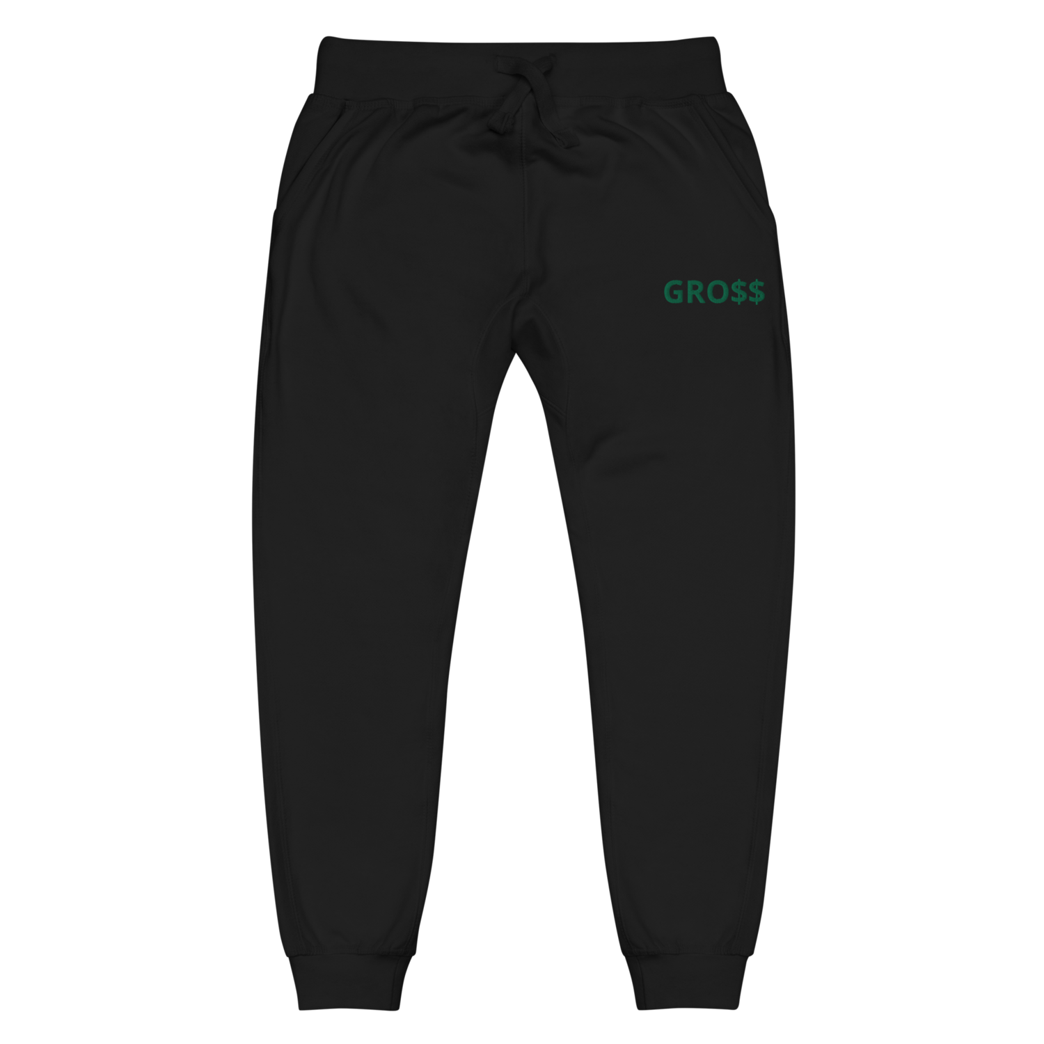 GRO$$ CLASSIC (KELLY GREEN) Unisex fleece sweatpants