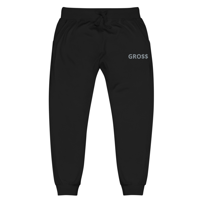 GRO$$ CLASSIC (GREY) Unisex fleece sweatpants