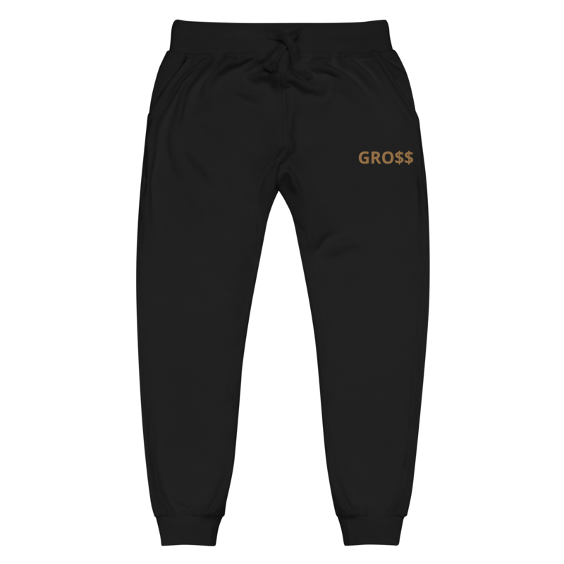 GRO$$ CLASSIC (OLD GOLD) Unisex fleece sweatpants