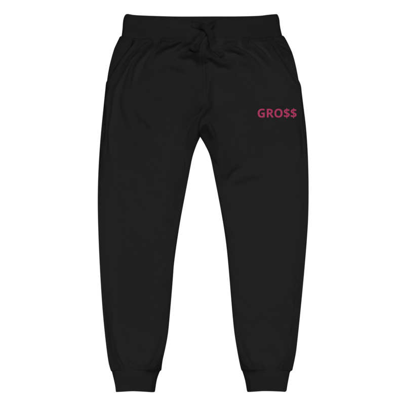 GRO$$ CLASSIC (PINK) Unisex fleece sweatpants