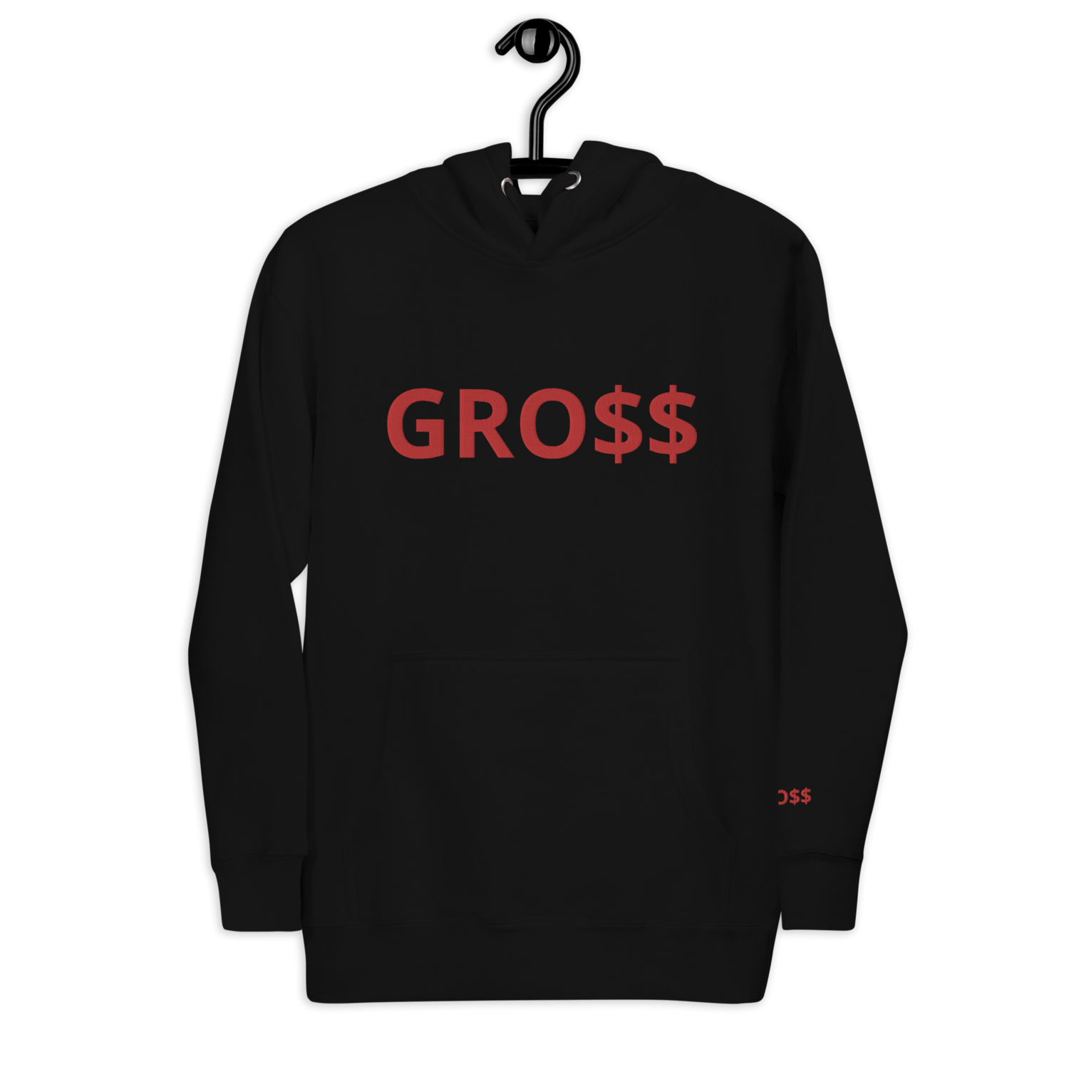 GRO$$ CLASSIC (RED) Unisex Hoodie