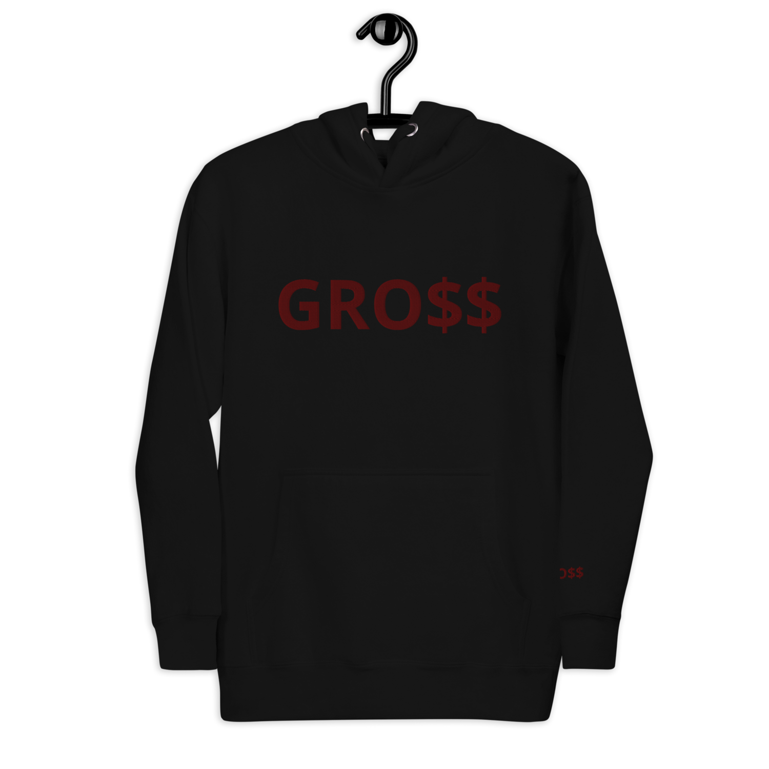 GRO$$ CLASSIC (MAROON) Unisex Hoodie