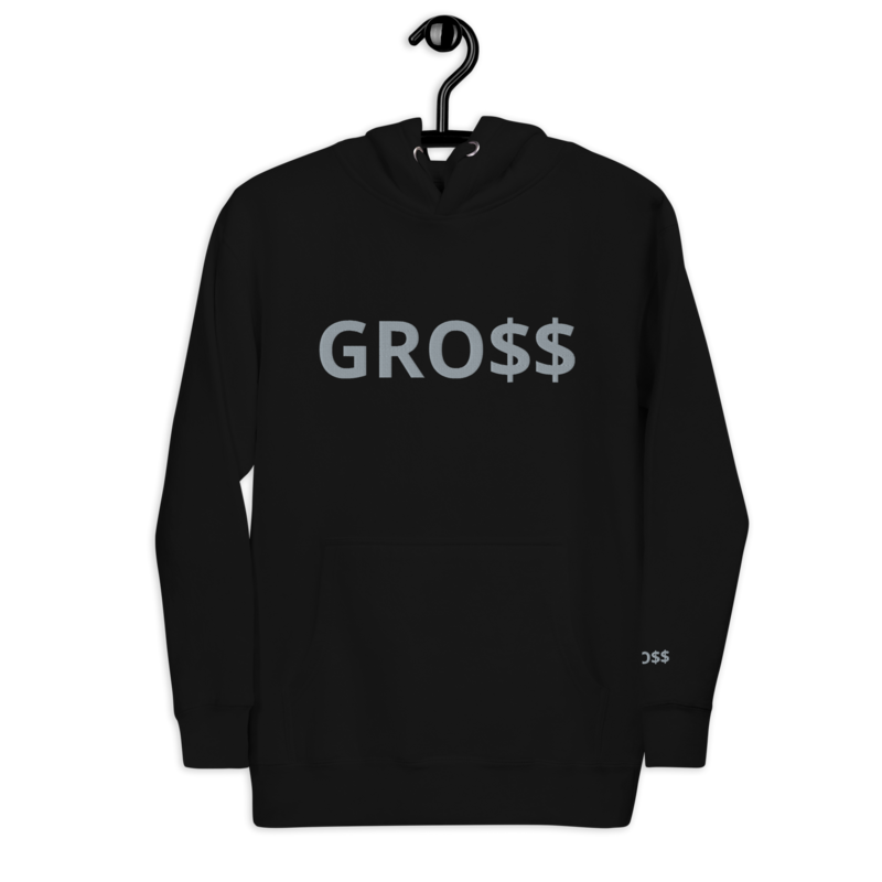 GRO$$ CLASSIC (GREY) Unisex Hoodie