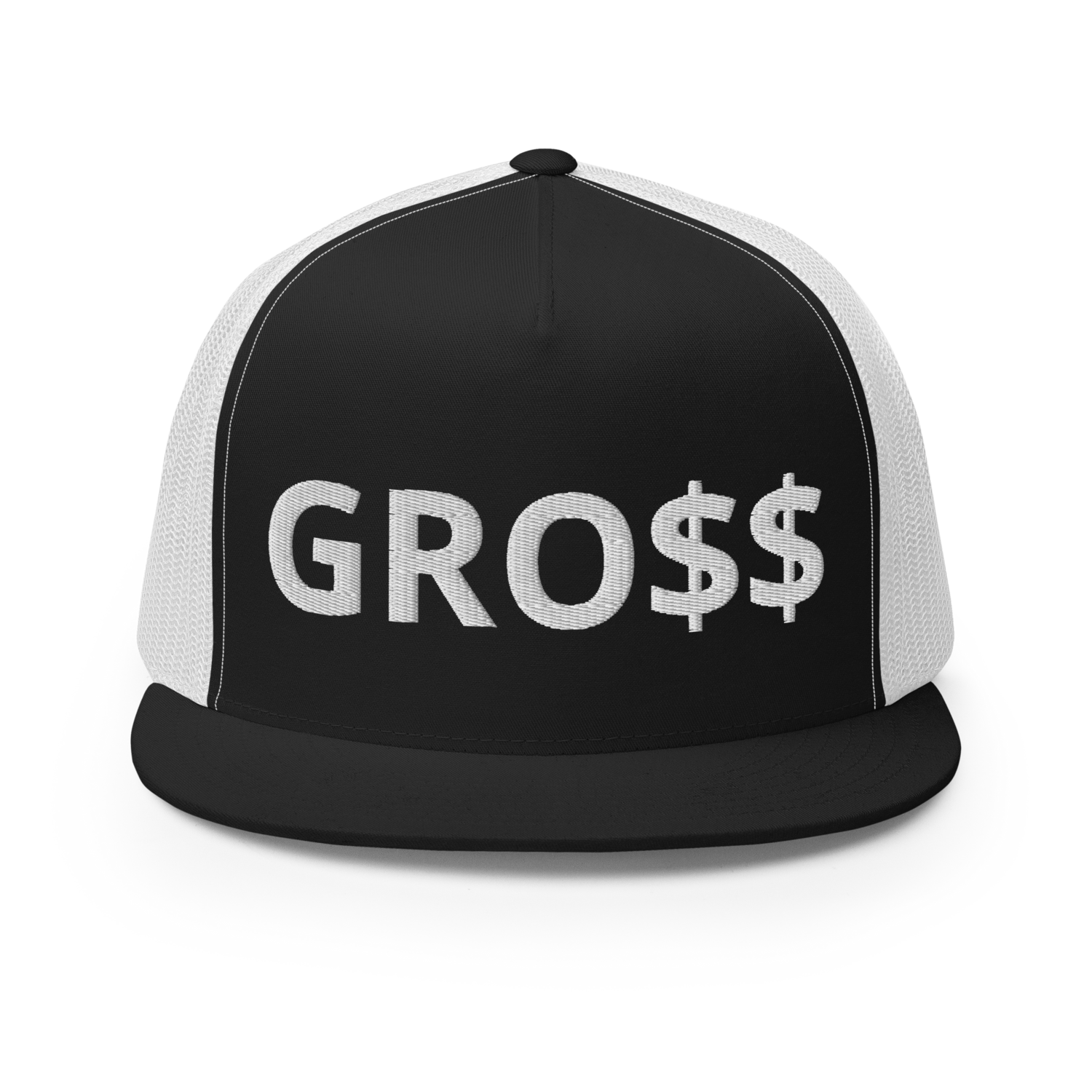 GRO$$ CLASSIC (WHITE) Trucker Cap