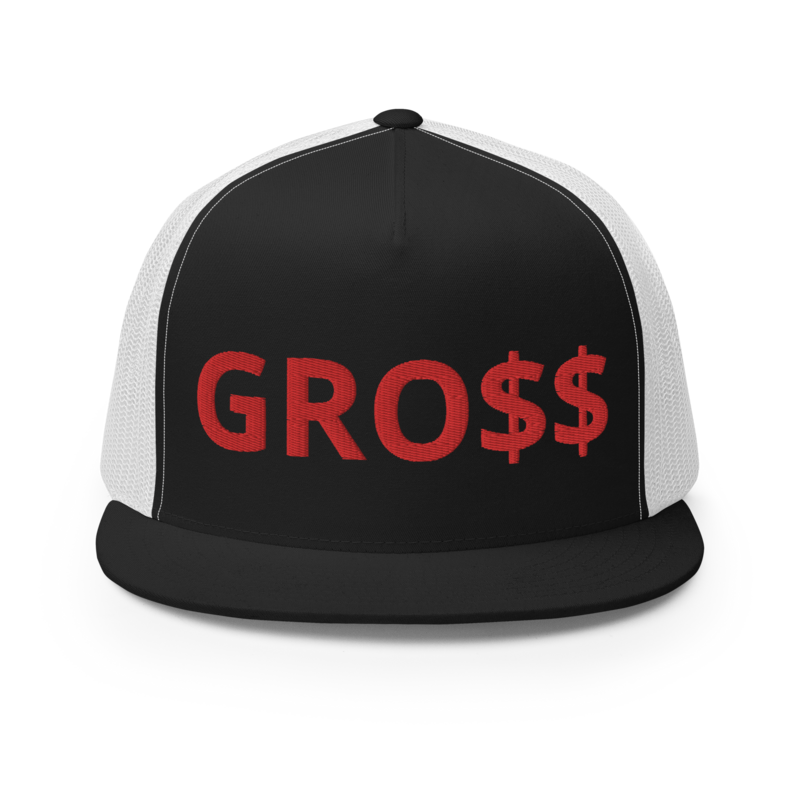 GRO$$ CLASSIC (RED) Trucker Cap