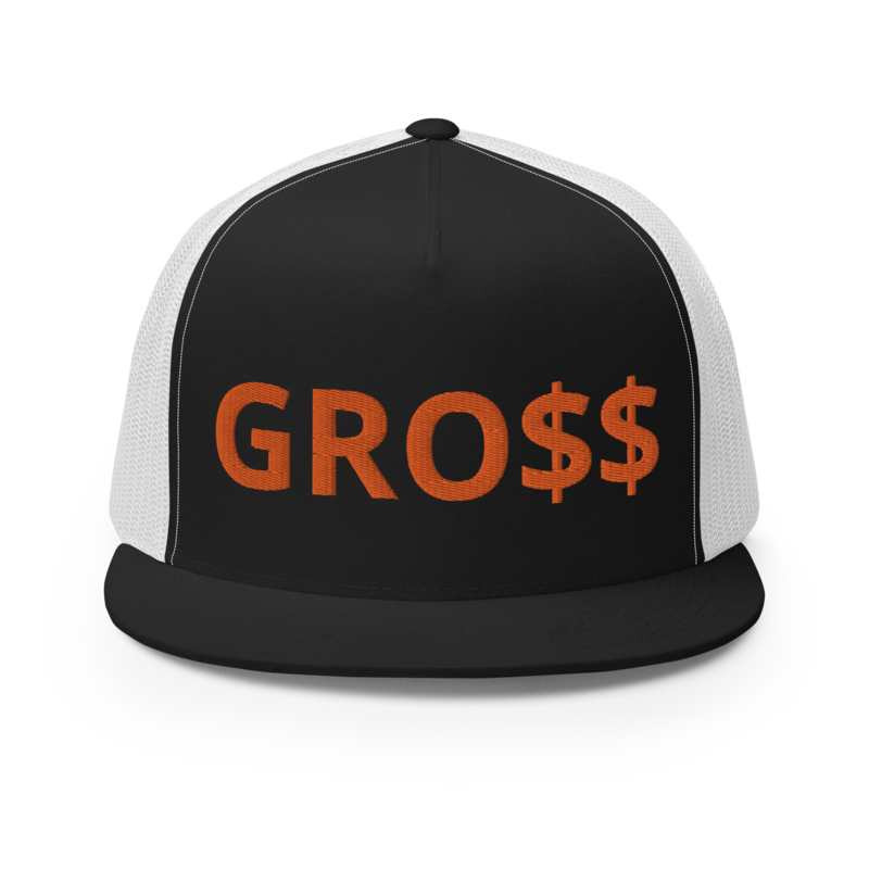 GRO$$ CLASSIC (ORANGE) Trucker Cap