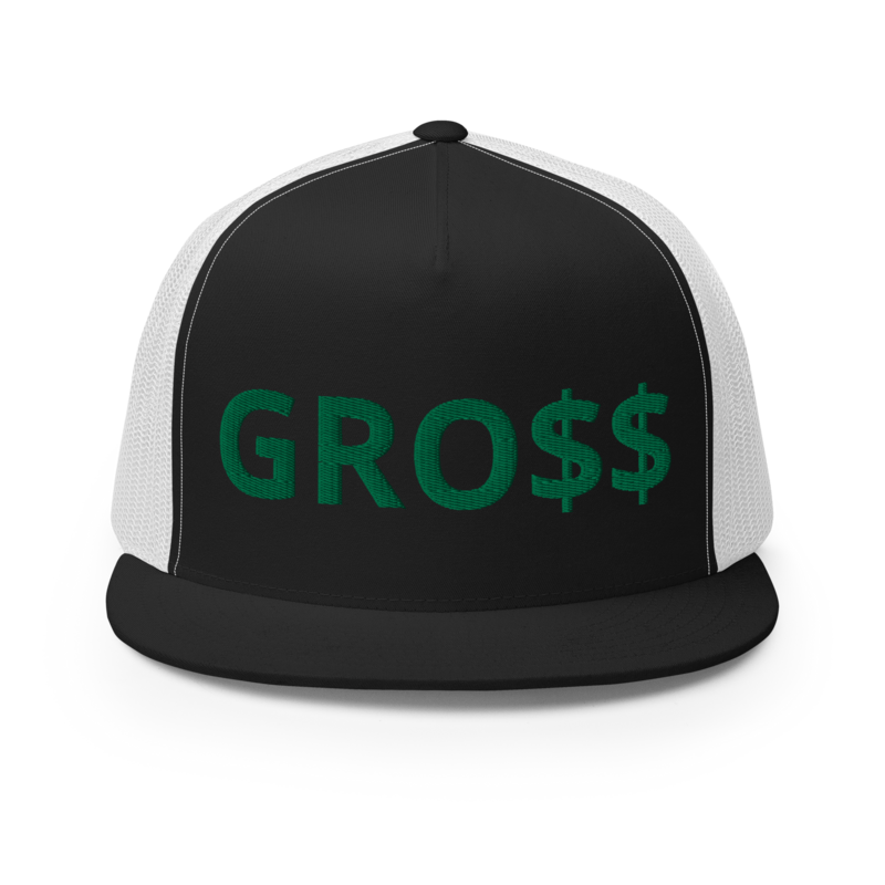 GRO$$ CLASSIC (KELLY GREEN) Trucker Cap