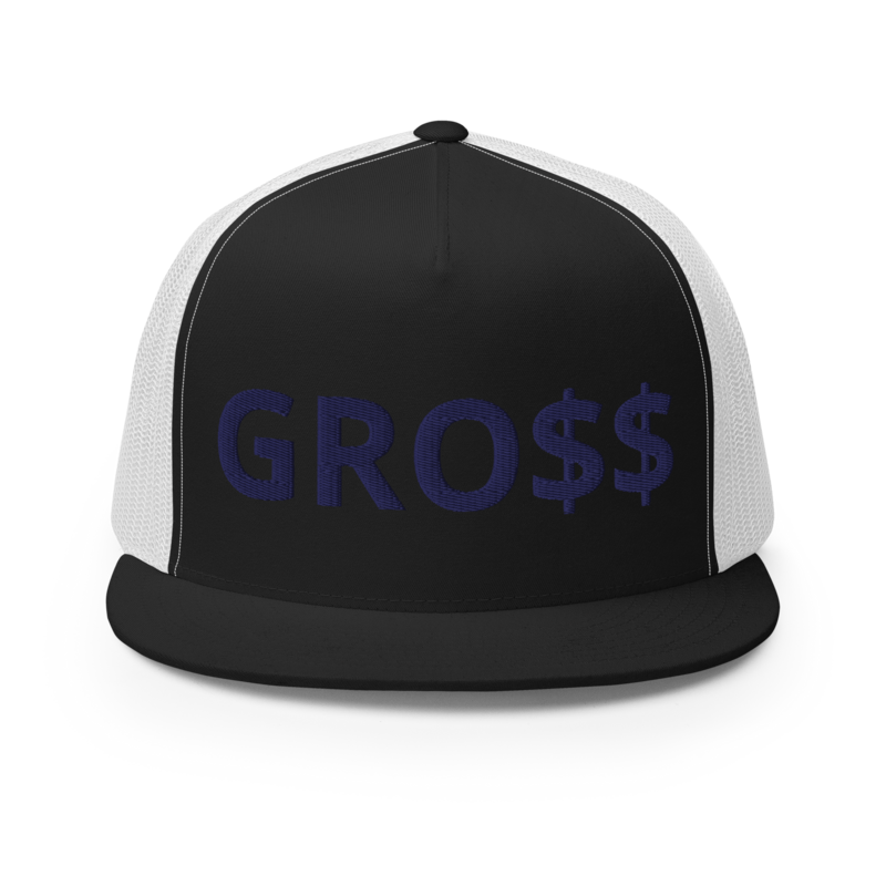 GRO$$ CLASSIC (NAVY BLUE) Trucker Cap