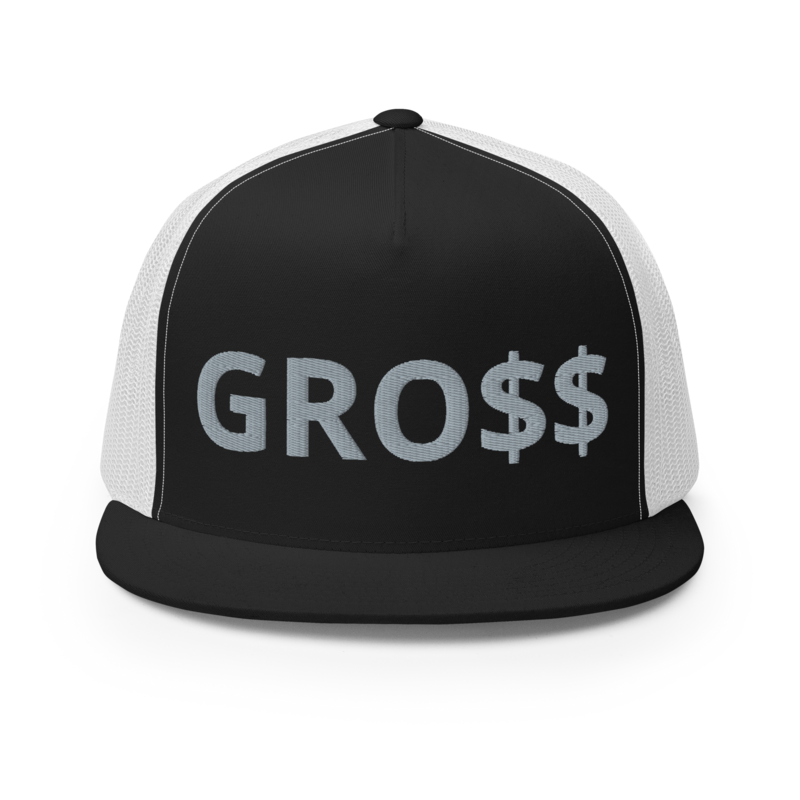 GRO$$ CLASSIC (GREY) Trucker Cap