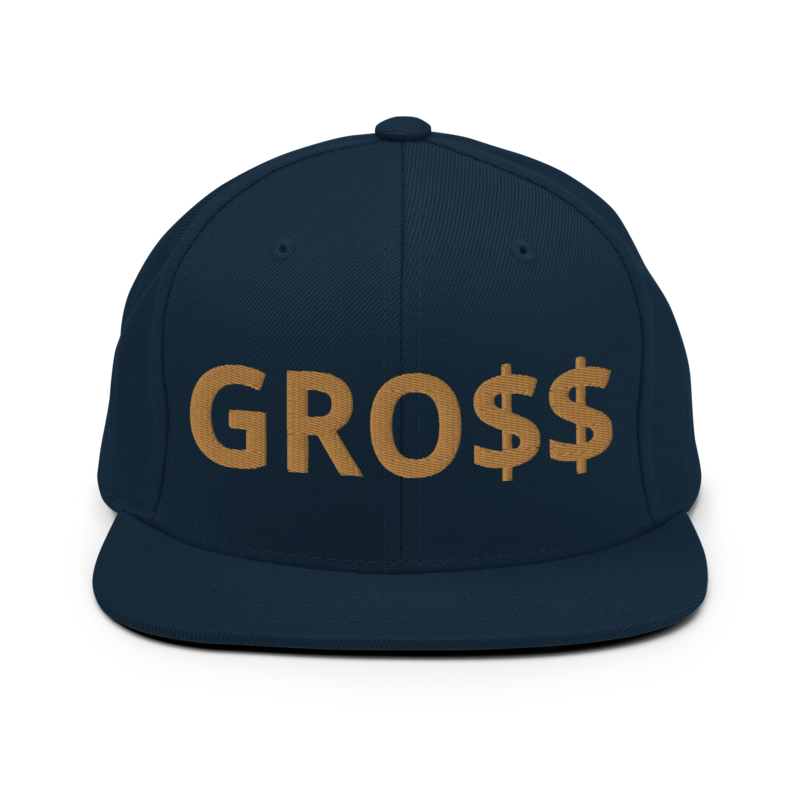 GRO$$ CLASSIC (OLD GOLD) Snapback Hat