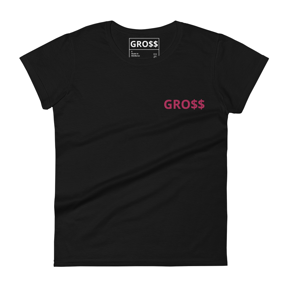 GRO$$ CLASSIC (PINK) Women's short sleeve t-shirt