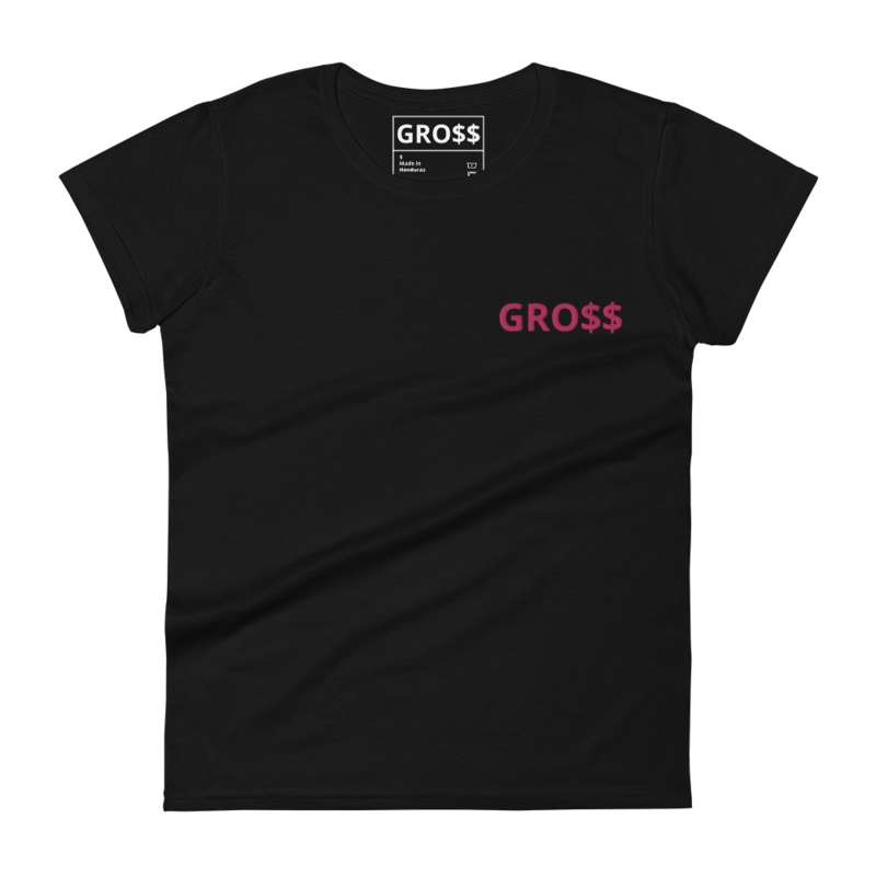 GRO$$ CLASSIC (PINK) Women's short sleeve t-shirt