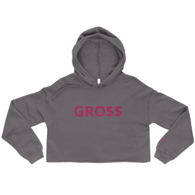 GRO$$ CLASSIC WOMEN CROPPED HOODIES