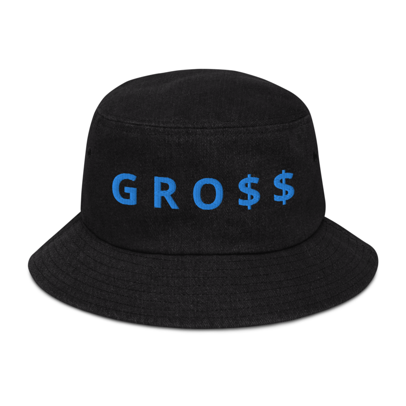 GRO$$ CLASSIC (BAE BLUE) Denim bucket hat