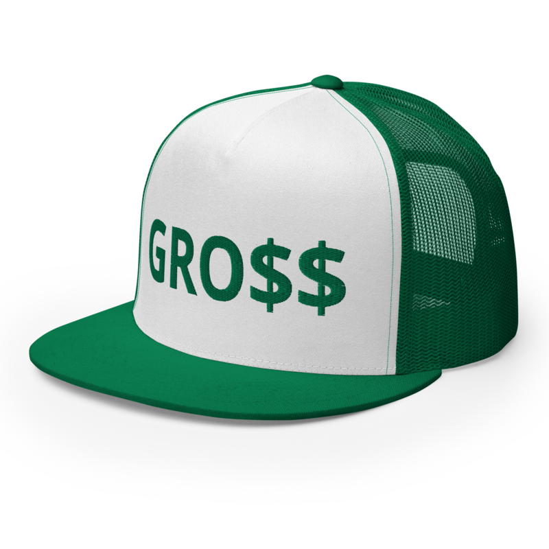 GRO$$ CLASSIC UNISEX TRUCKER HATS