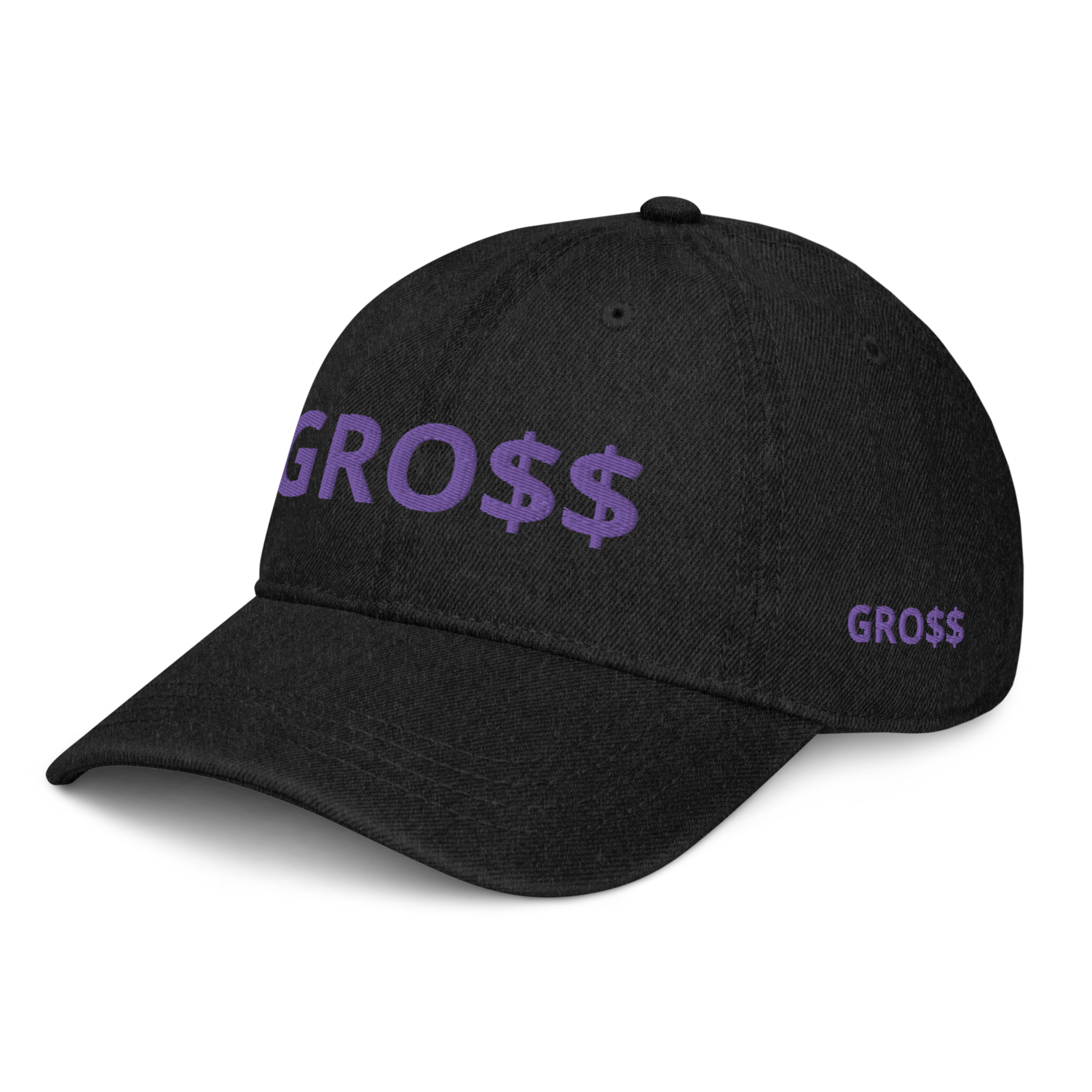 GRO$$ CLASSIC (PURPLE) Denim Hat