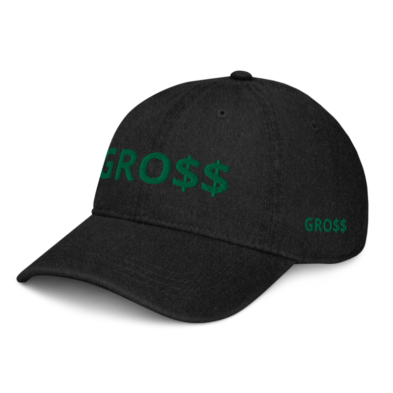 GRO$$ CLASSIC (KELLY GREEN) Denim Hat