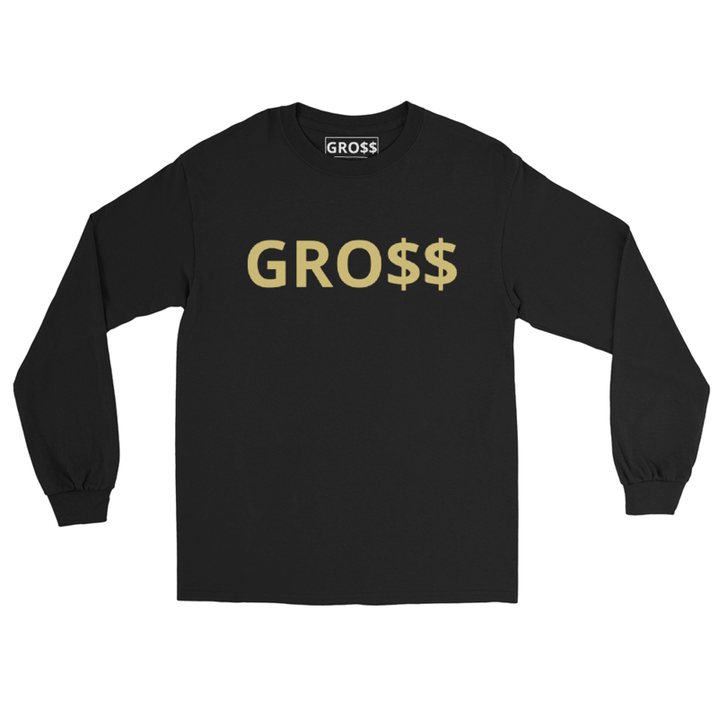 GRO$$ CLASSIC (OLD GOLD) Men’s Long Sleeve Shirt