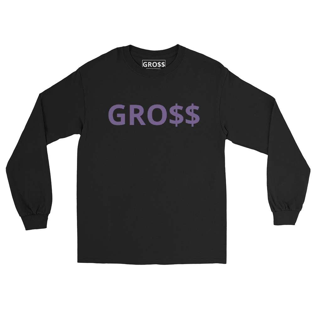 GRO$$ CLASSIC (PURPLE) Men’s Long Sleeve Shirt