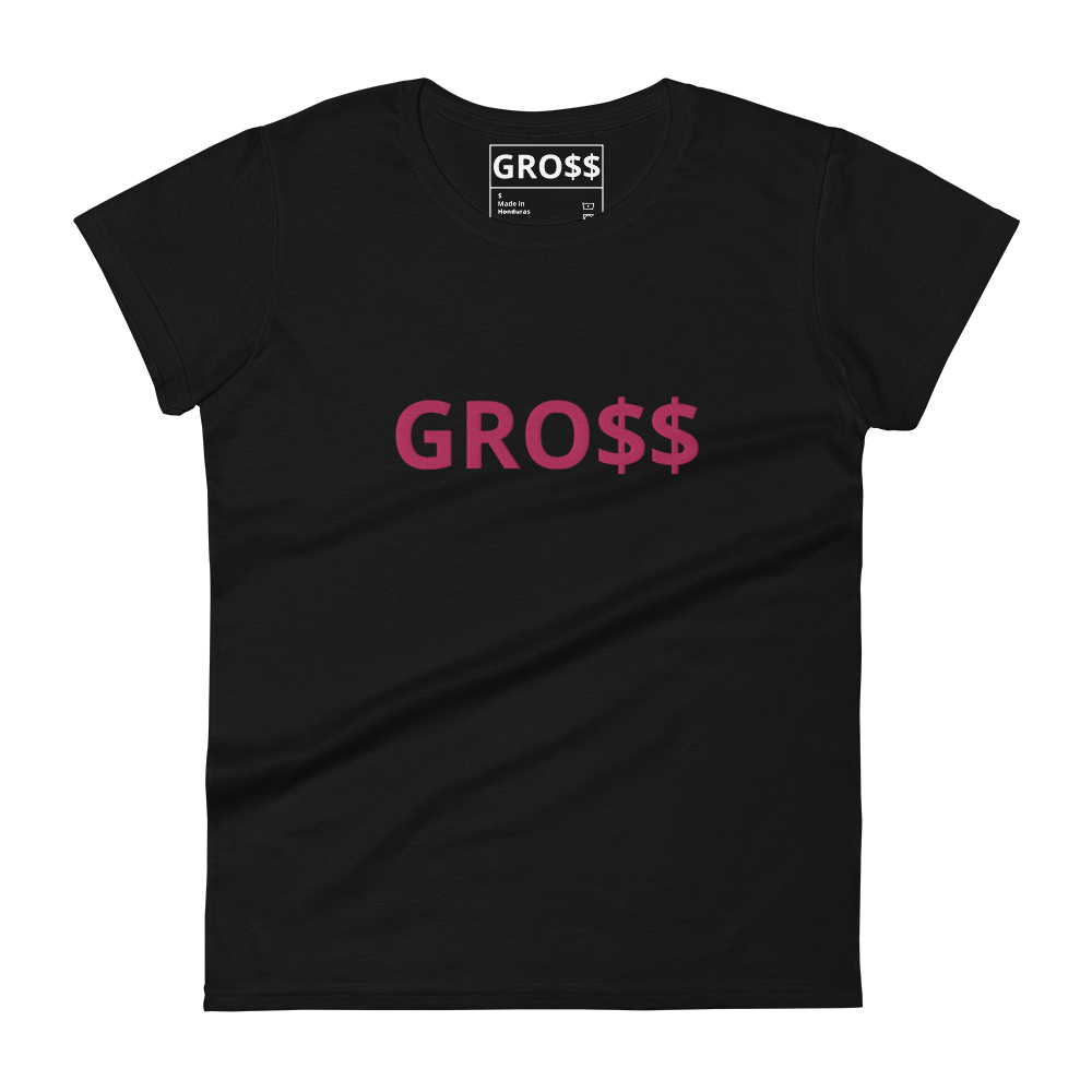 GRO$$ CLASSIC (PINK) Women's short sleeve t-shirt